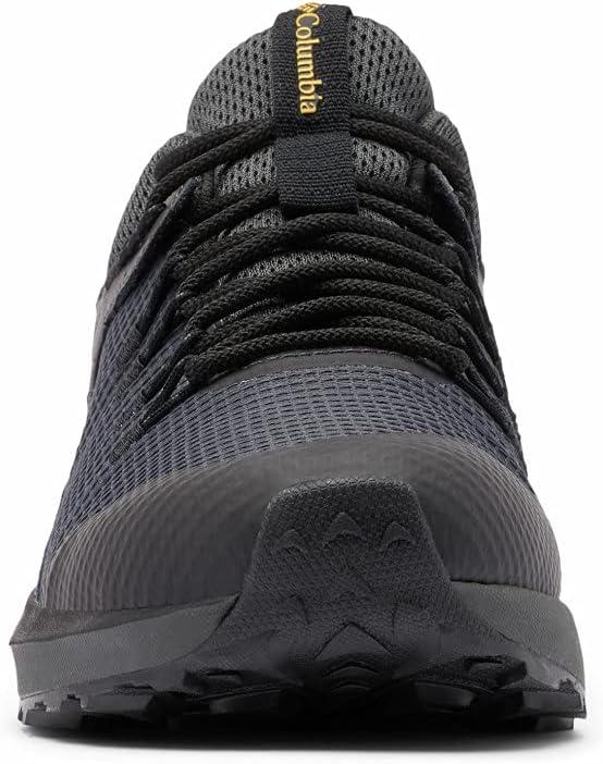 imageColumbia Mens Trailstorm Waterproof Hiking ShoeDark GreyBright Gold