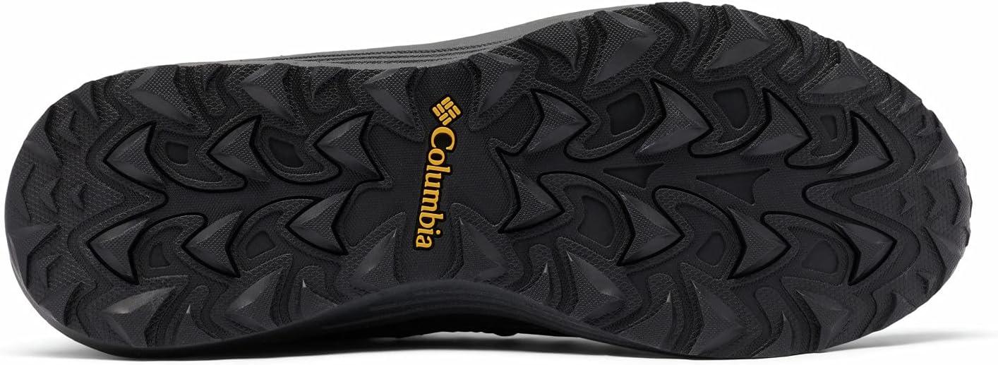 imageColumbia Mens Trailstorm Waterproof Hiking ShoeDark GreyBright Gold