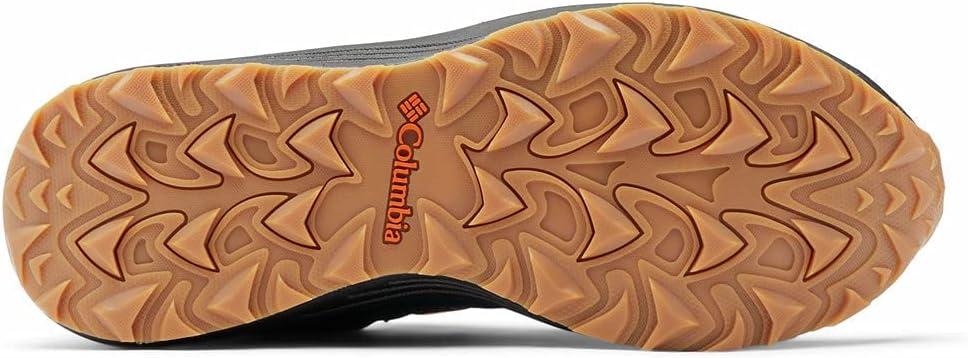 imageColumbia Mens Trailstorm Waterproof Hiking ShoeGreen Dark Seas X Persimmon