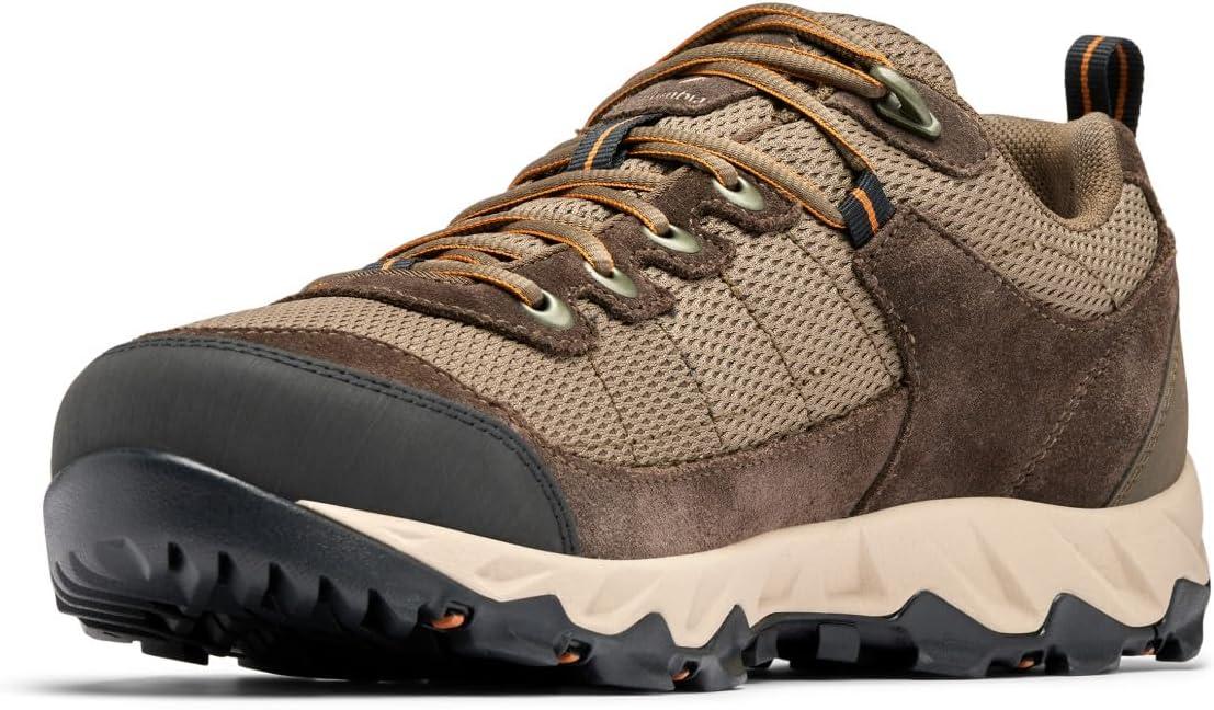 imageColumbia Mens Valley Pointe WaterproofCamo BrownCaramel