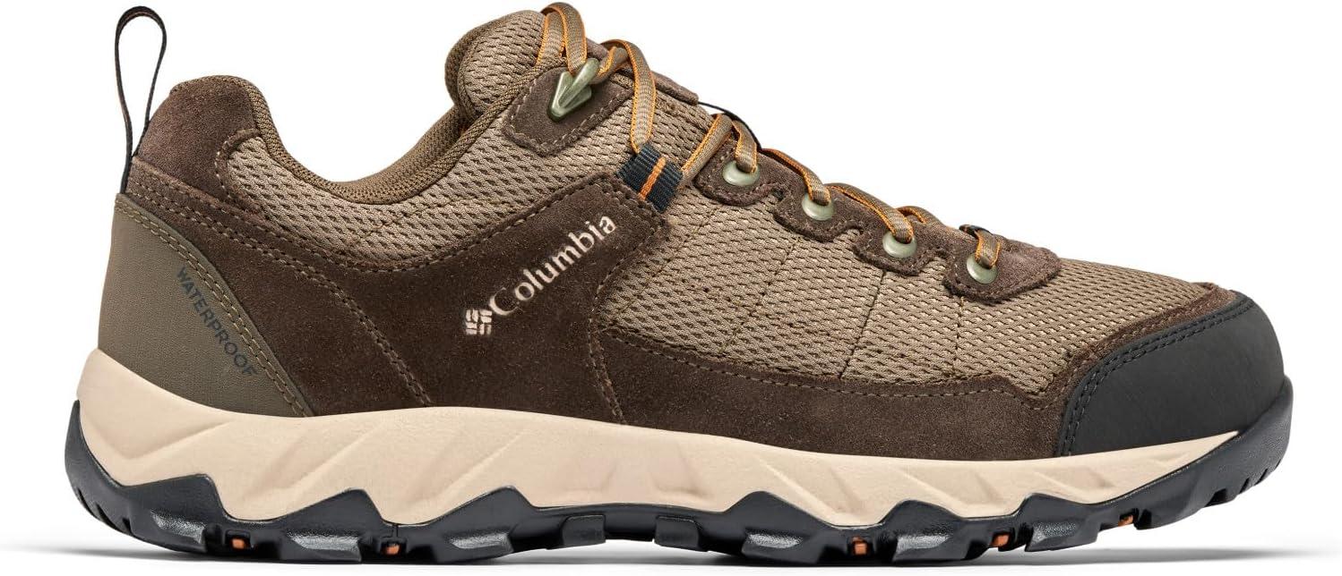imageColumbia Mens Valley Pointe WaterproofCamo BrownCaramel