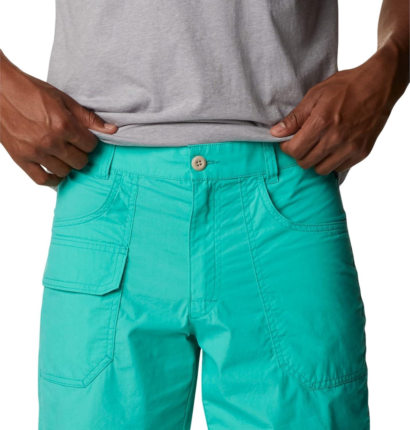 imageColumbia Mens Washed Out Cargo ShortElectric Turquoise