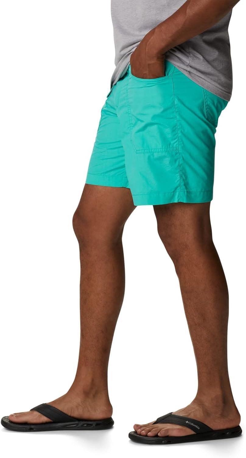 imageColumbia Mens Washed Out Cargo ShortElectric Turquoise