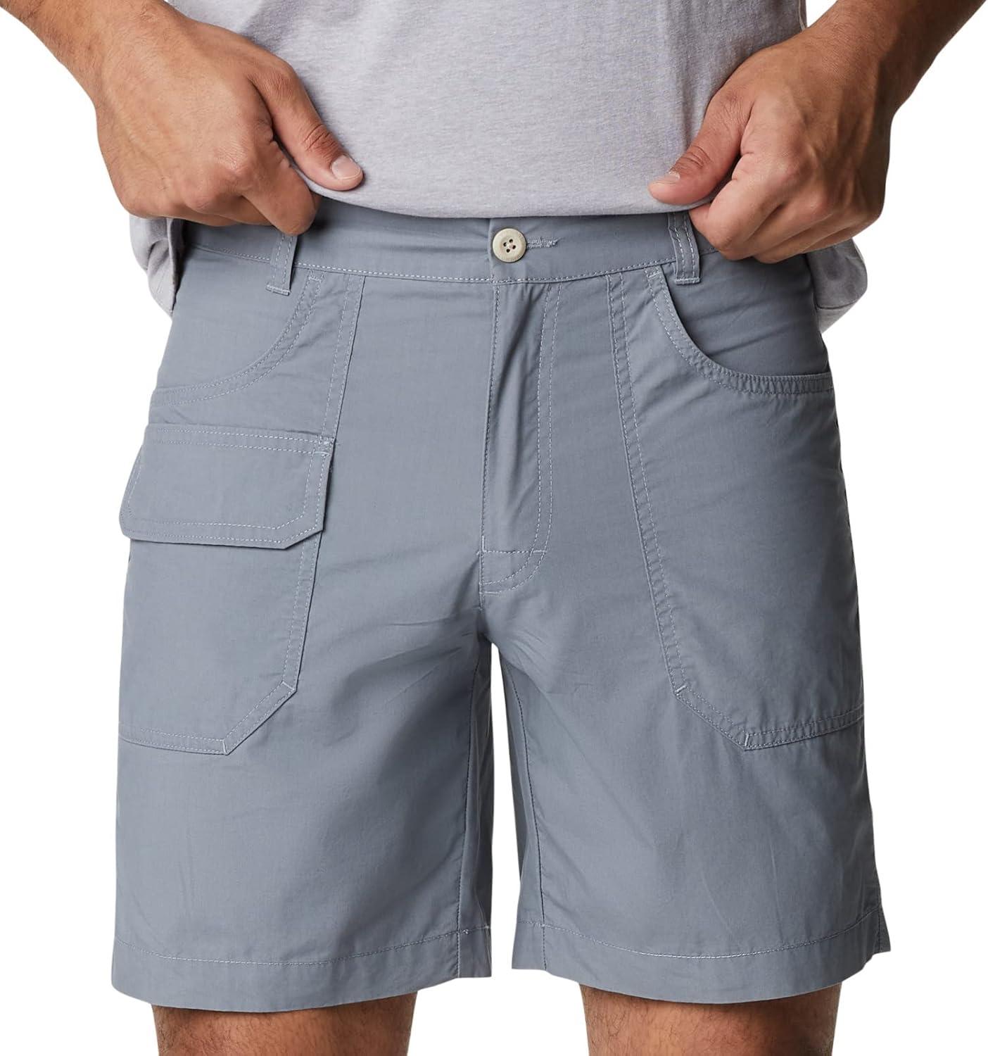 imageColumbia Mens Washed Out Cargo ShortGrey Ash