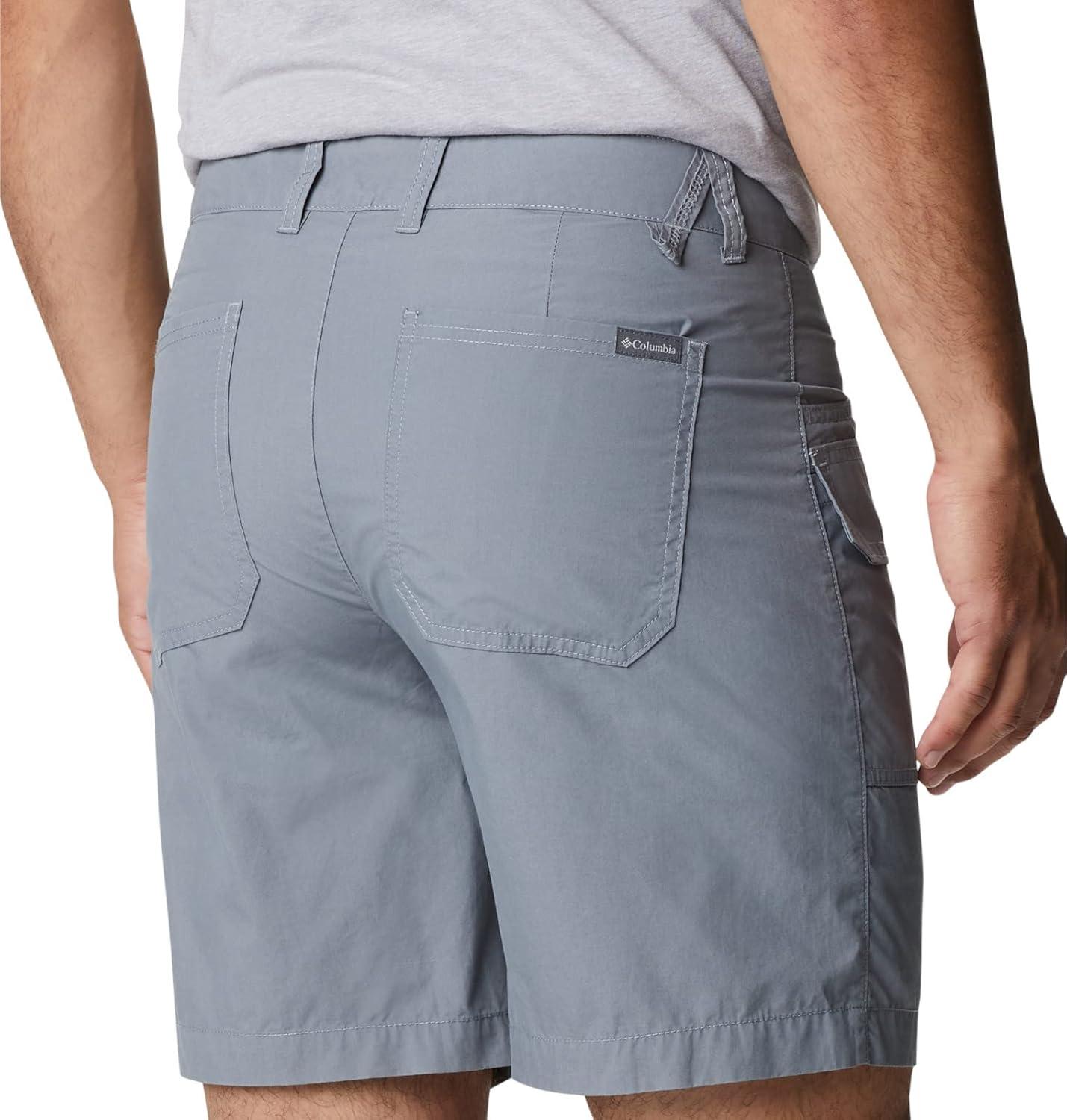 imageColumbia Mens Washed Out Cargo ShortGrey Ash
