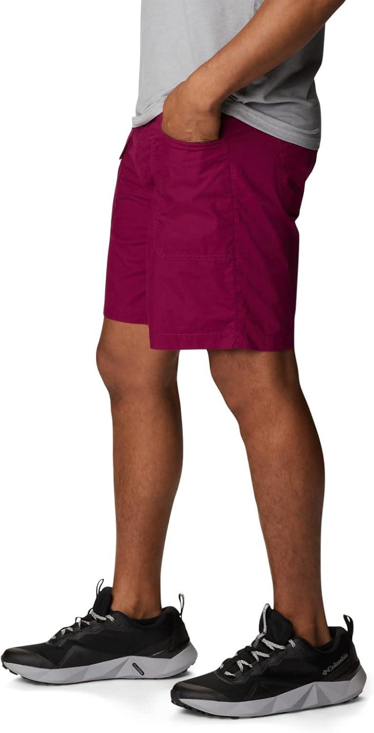 imageColumbia Mens Washed Out Cargo ShortRed Onion