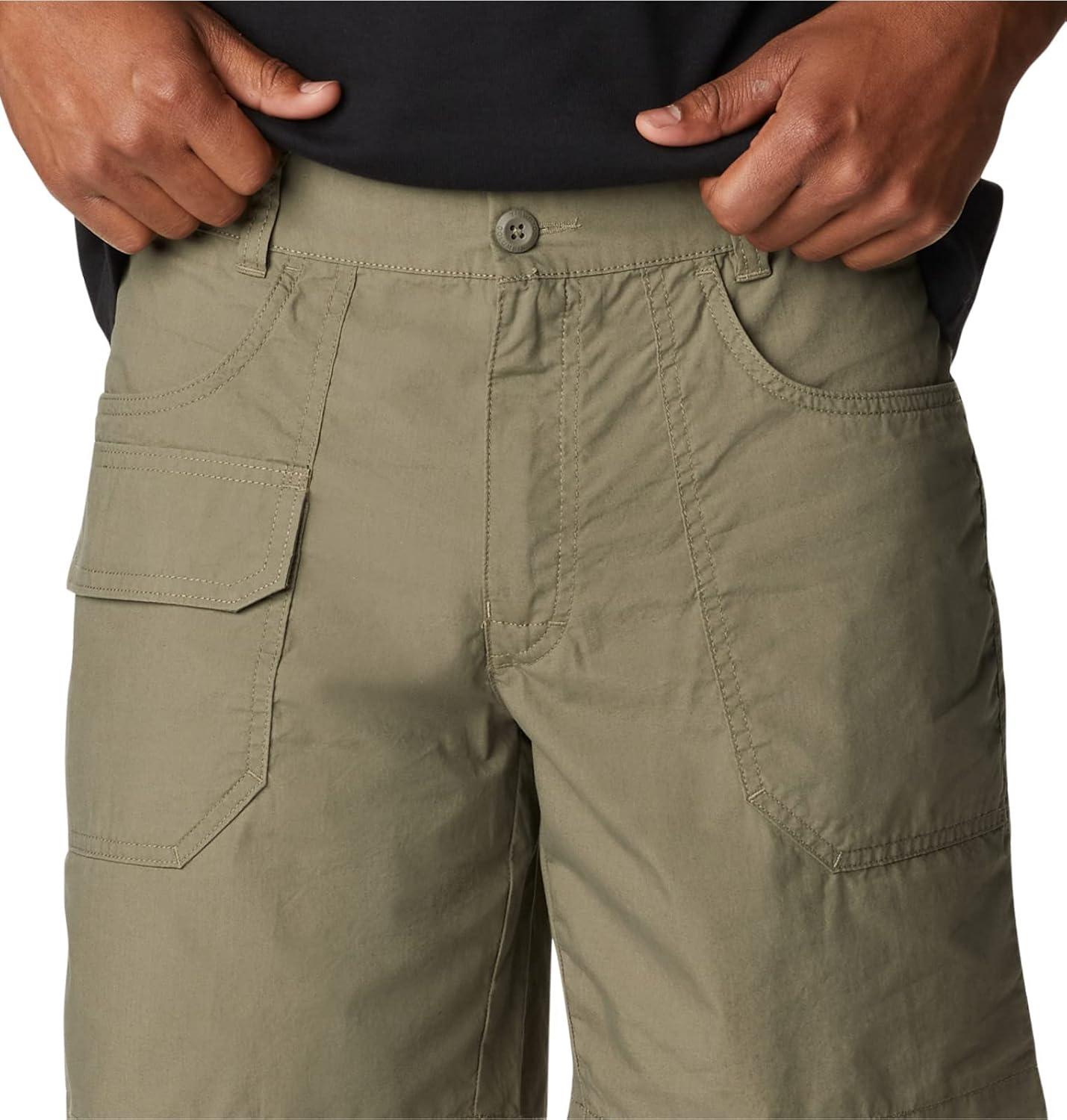 imageColumbia Mens Washed Out Cargo ShortStone Green