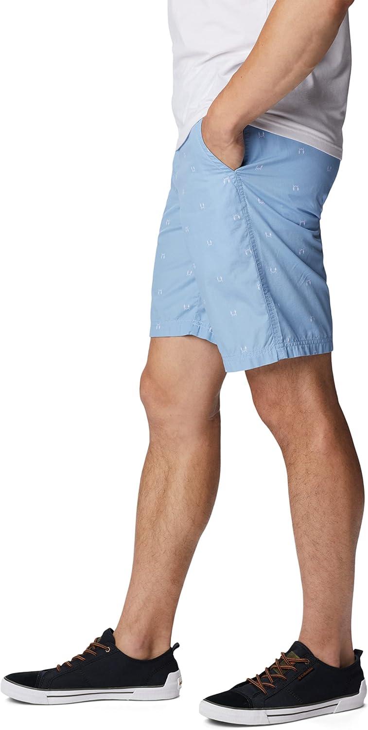 imageColumbia Mens Washed Out Printed ShortJet Stream Hammocked