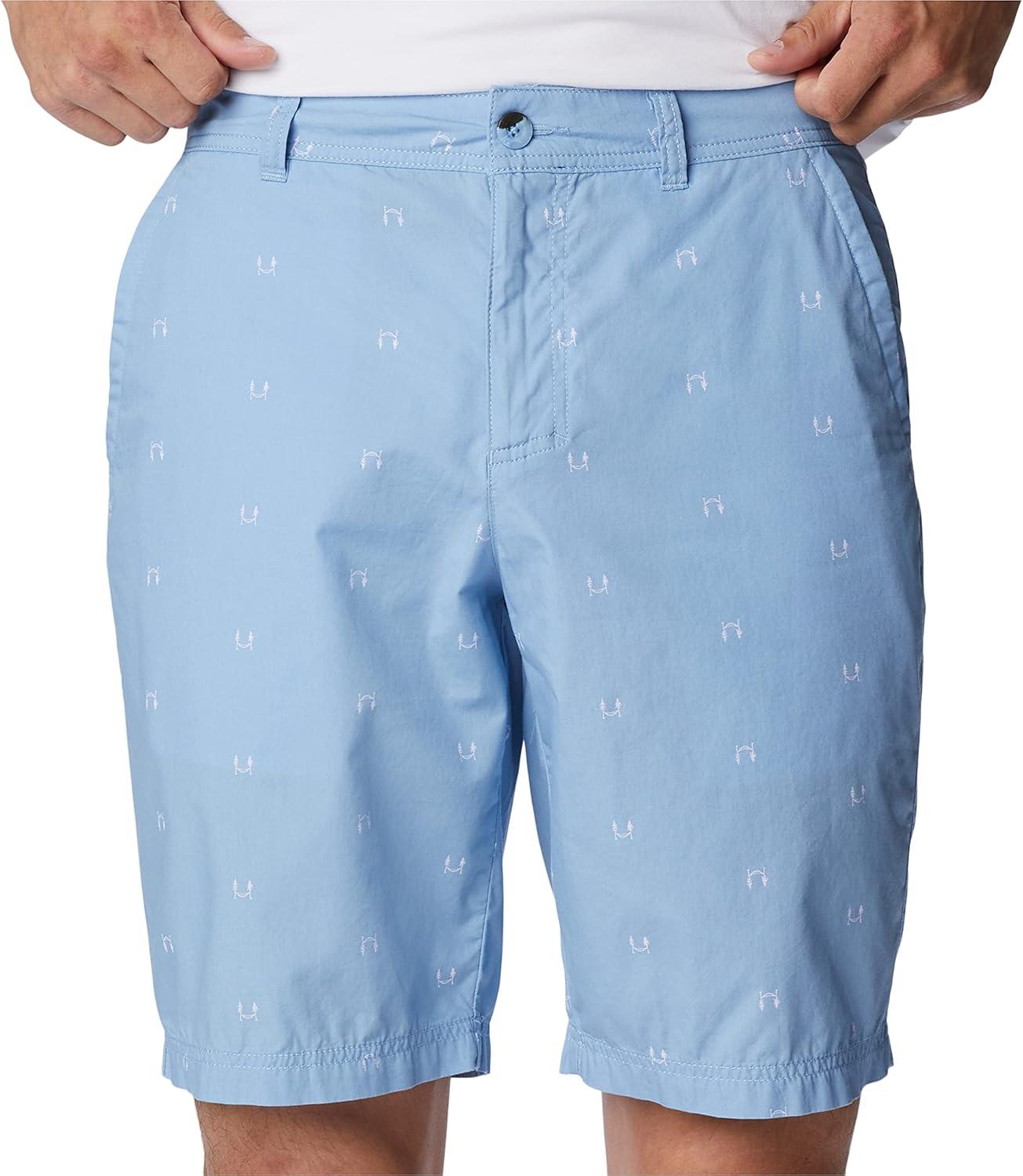 imageColumbia Mens Washed Out Printed ShortJet Stream Hammocked