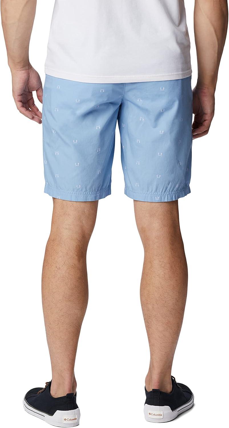 imageColumbia Mens Washed Out Printed ShortJet Stream Hammocked