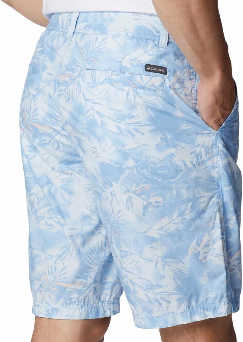 imageColumbia Mens Washed Out Printed ShortJet Stream Sketchy Paradise