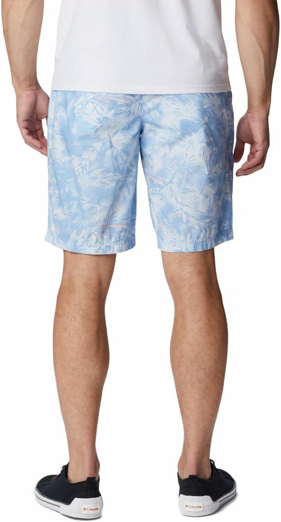 imageColumbia Mens Washed Out Printed ShortJet Stream Sketchy Paradise