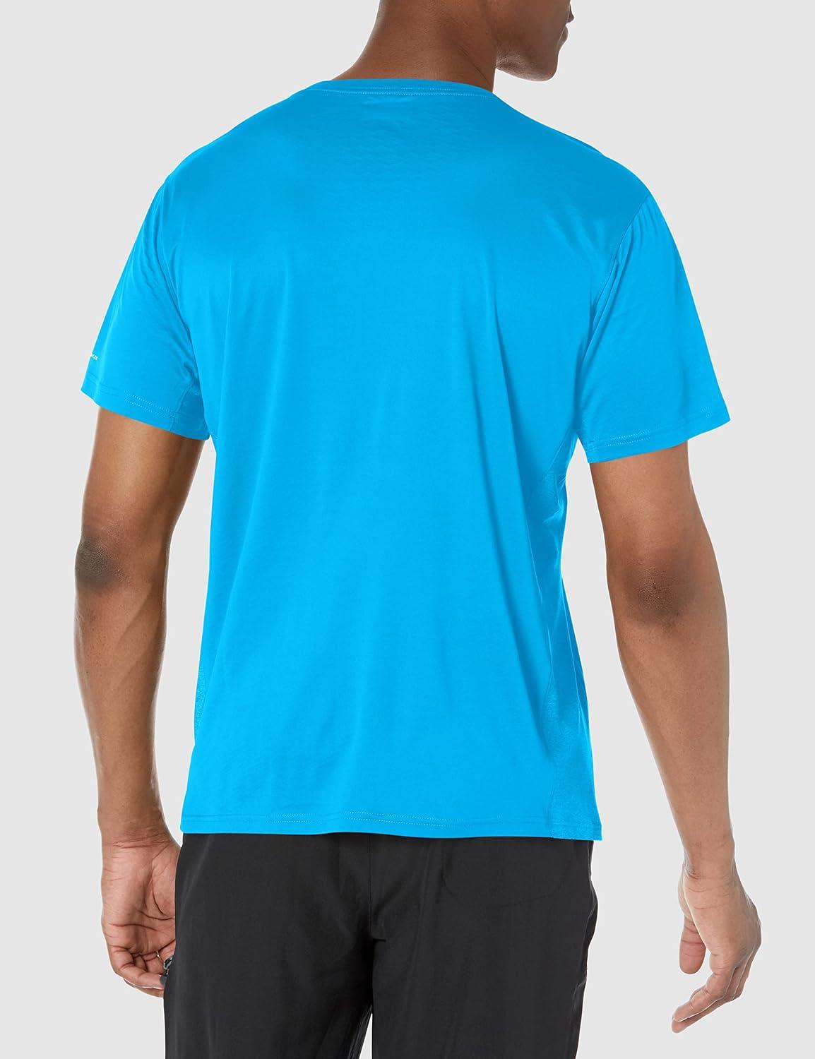 imageColumbia Mens Zero Ice CirroCool Short Sleeve ShirtCompass BlueCompass Blue Heather