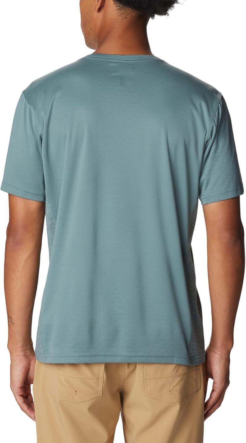 imageColumbia Mens Zero Ice CirroCool Short Sleeve ShirtMetalMetal Heather