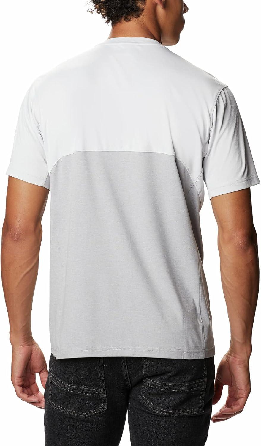 imageColumbia Mens Zero Ice CirroCool Short Sleeve ShirtNimbus GreyNimbus Grey Heather