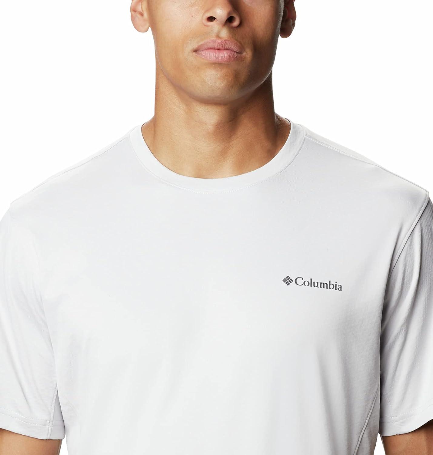 imageColumbia Mens Zero Ice CirroCool Short Sleeve ShirtNimbus GreyNimbus Grey Heather