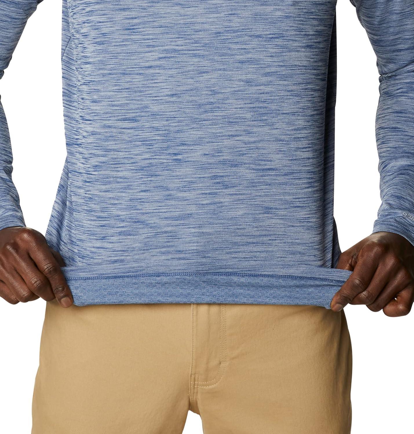 imageColumbia Mens Zero Rules Long Sleeve ShirtCarbon Heather