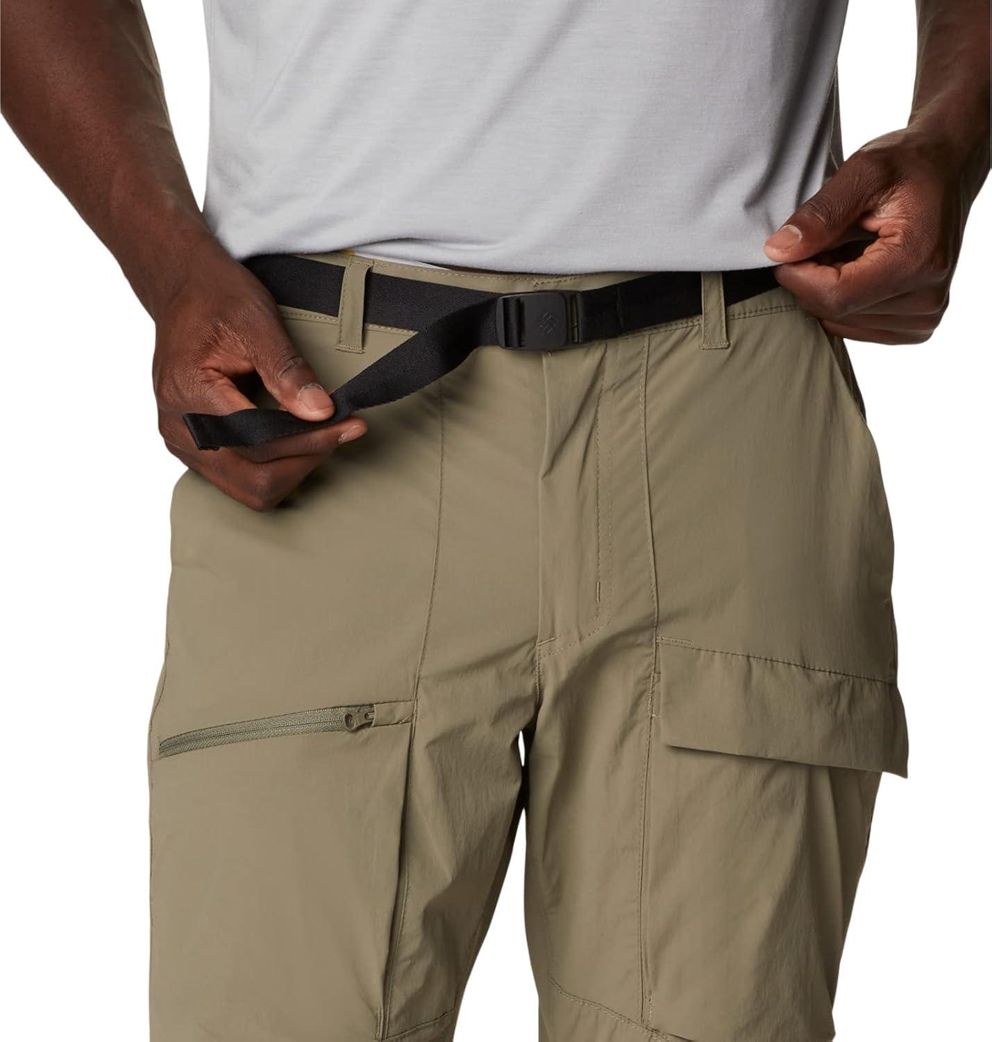 imageColumbia Nylon Pants with Large PocketsStone Green