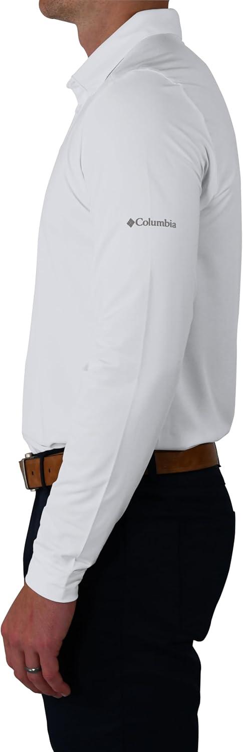 imageColumbia OmniWick Pin High Long Sleeve PoloWhite