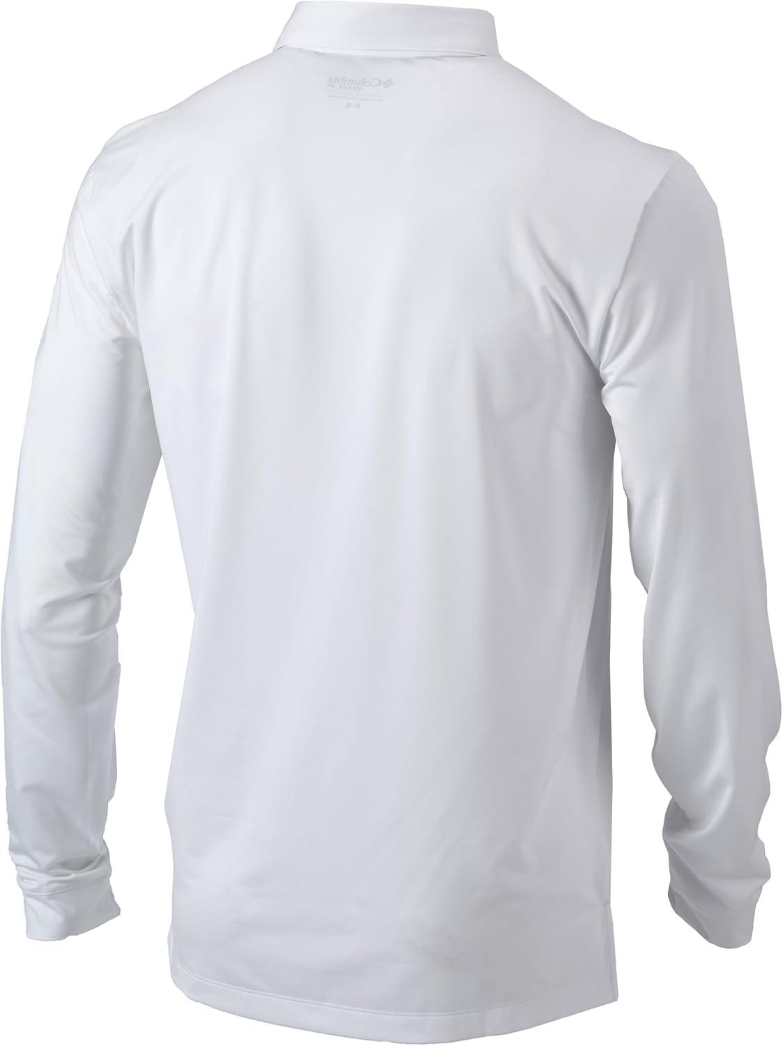 imageColumbia OmniWick Pin High Long Sleeve PoloWhite