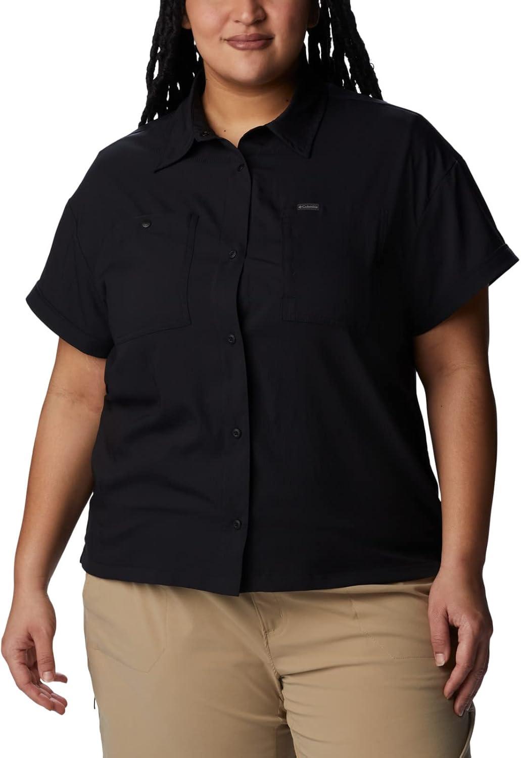 imageColumbia Silver Ridge Utility Short Sleeve Shirt Black MD