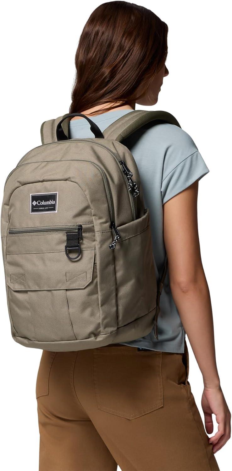 imageColumbia Unisex Buxton 26L Backpack Dark Stone One SizeStone Green