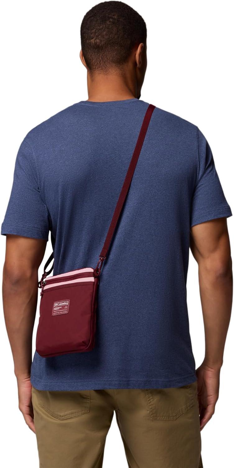 imageColumbia Unisex Cottonwood Creek Side BagRich WineEraser Pink