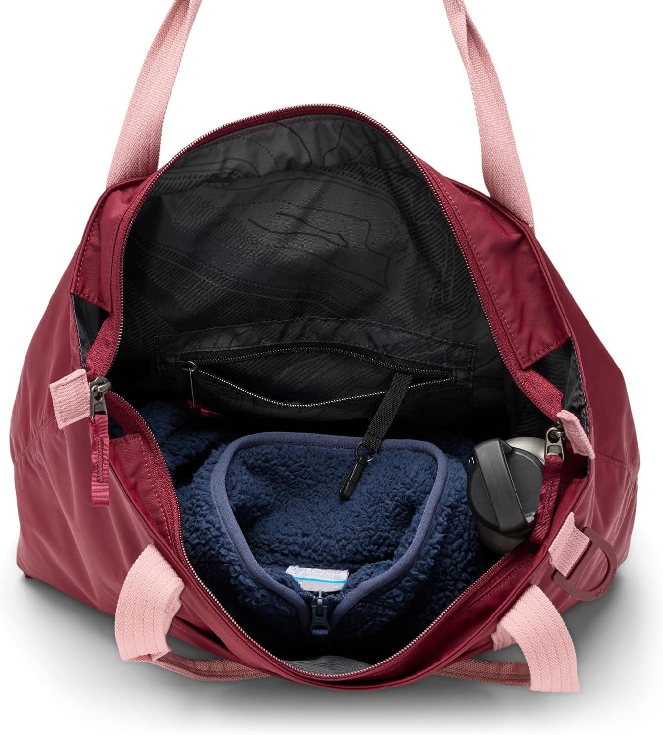 imageColumbia Unisex Cottonwood Creek ToteRich WineEraser Pink