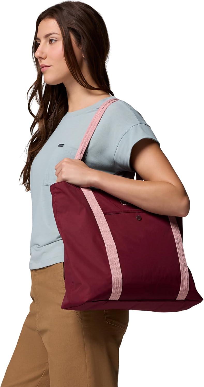 imageColumbia Unisex Cottonwood Creek ToteRich WineEraser Pink