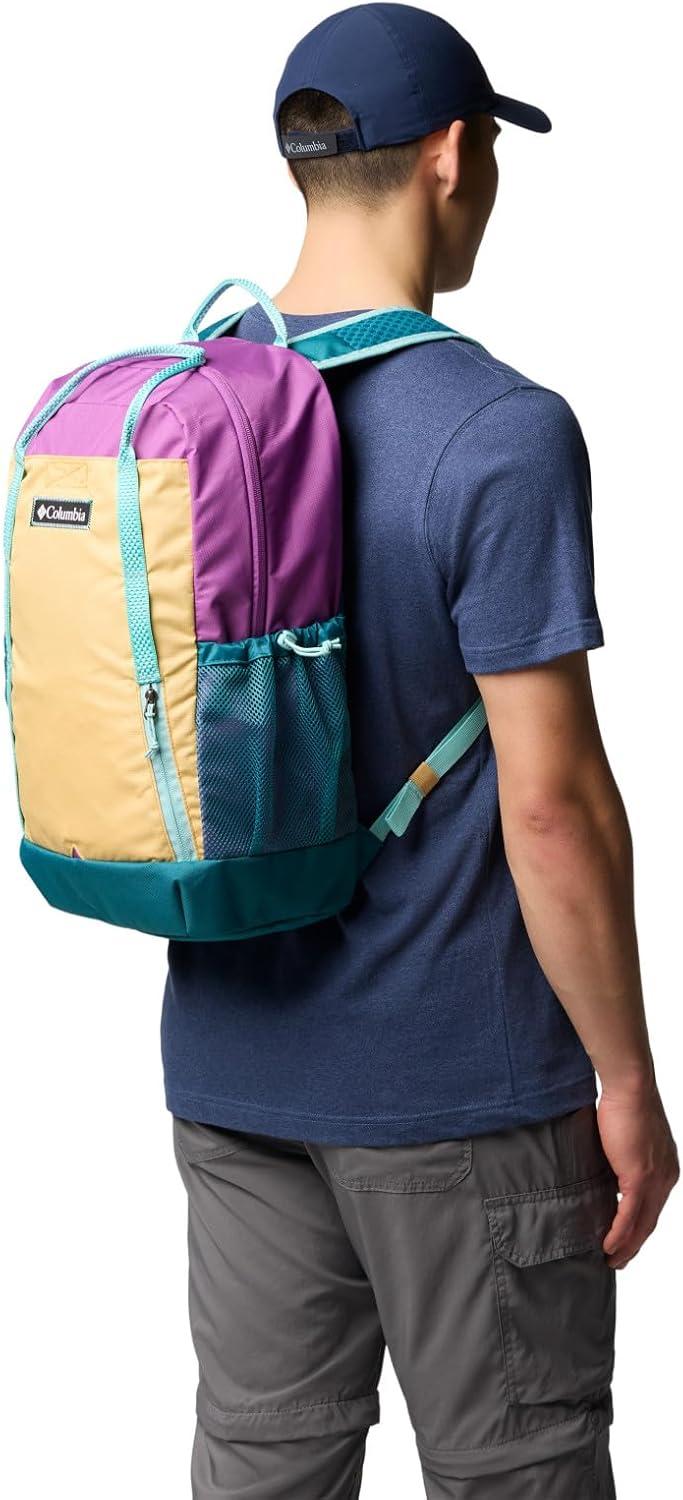 imageColumbia Unisex Echo Mountain 25L Backpack CanoeDark Stone One SizeRazzleRiver BlueSand Dune