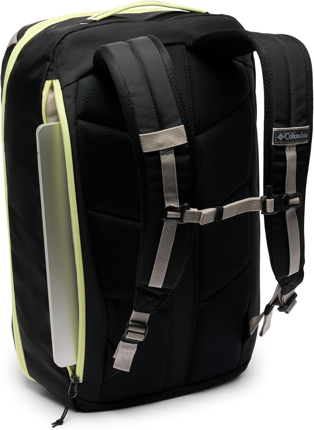 imageColumbia Unisex Landroamer Backpack Rain ForestBlack One SizeFlint GreyBlackCitron Haze