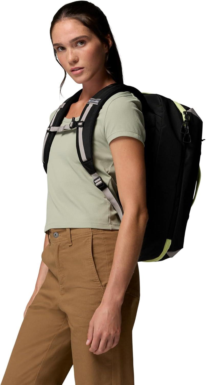 imageColumbia Unisex Landroamer Backpack Rain ForestBlack One SizeFlint GreyBlackCitron Haze
