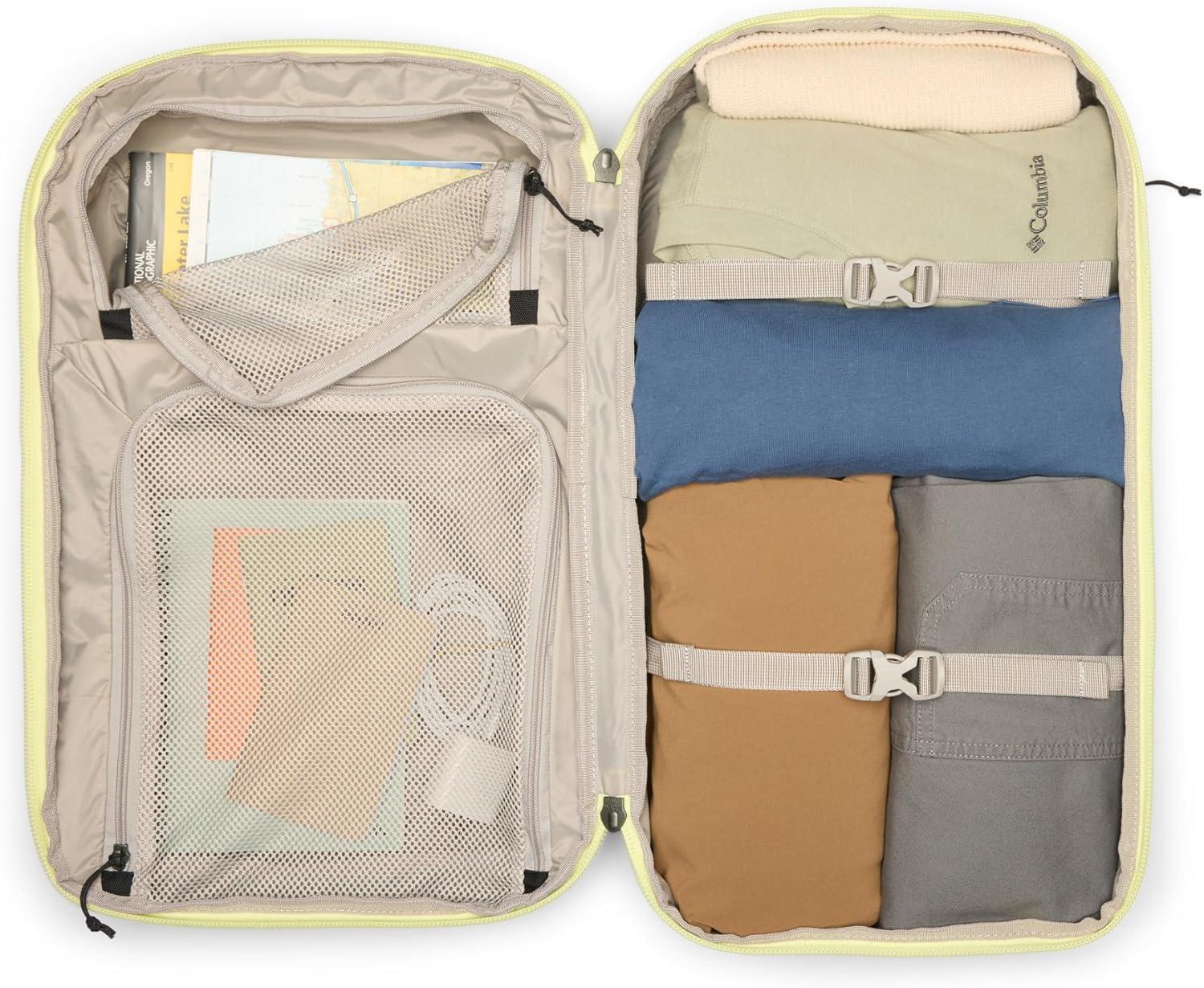 imageColumbia Unisex Landroamer Backpack Rain ForestBlack One SizeFlint GreyBlackCitron Haze