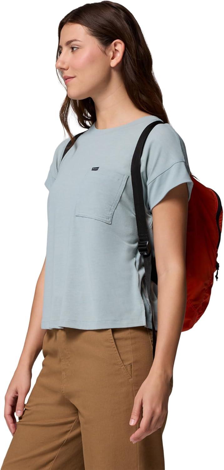 imageColumbia Unisex Lightweight Packable Backpack Stone GreenGreenscape One SizeZingBlack