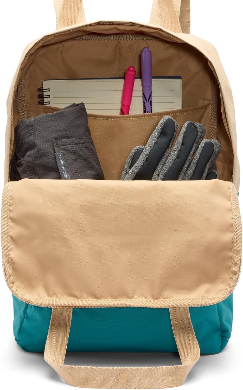 imageColumbia Unisex Trail Traveler 18L Backpack Rain ForestCollegiate Navy One SizeCanoeRiver Blue