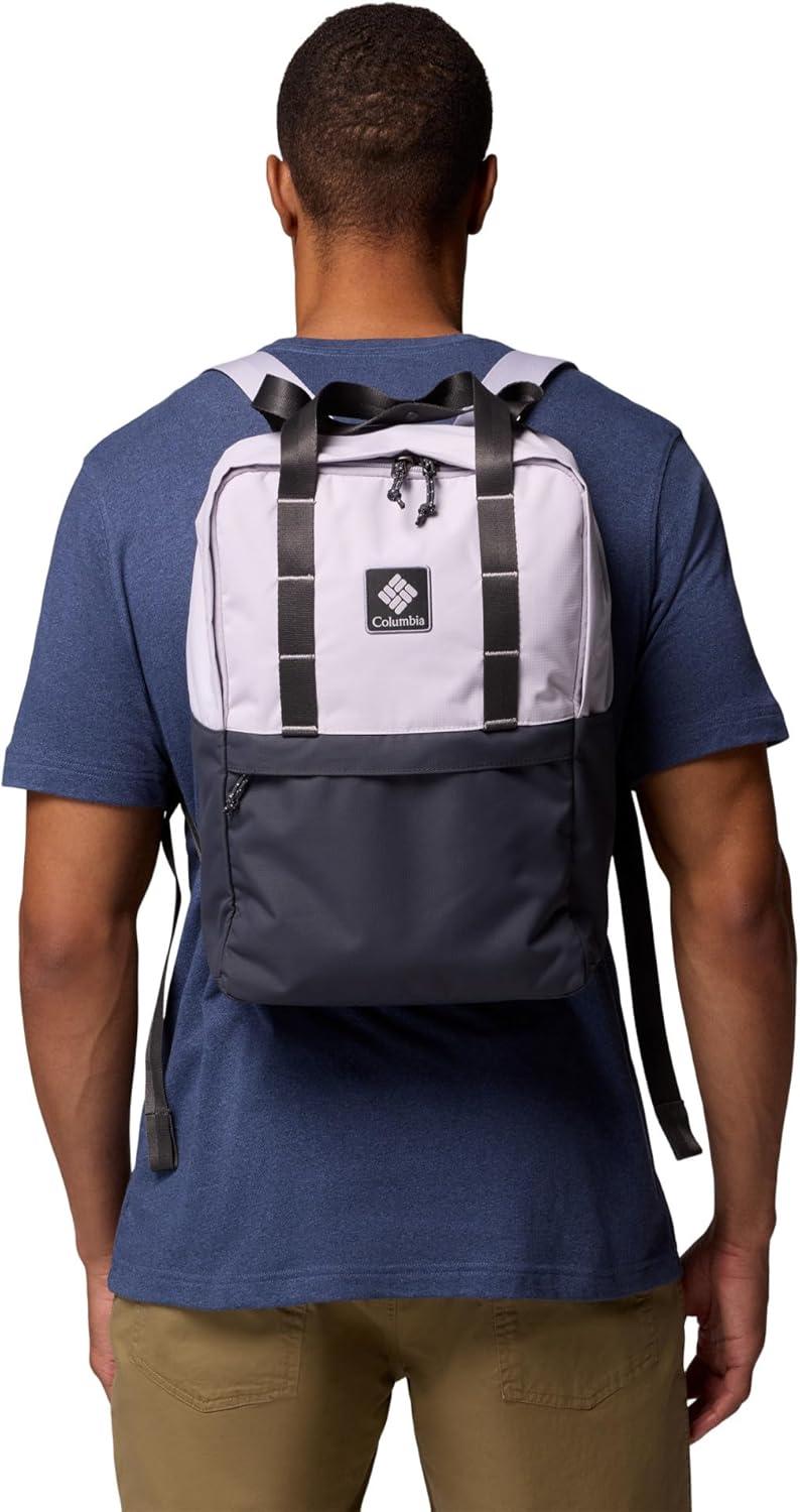 imageColumbia Unisex Trail Traveler 18L Backpack Rain ForestCollegiate Navy One SizeLavender PearlShark