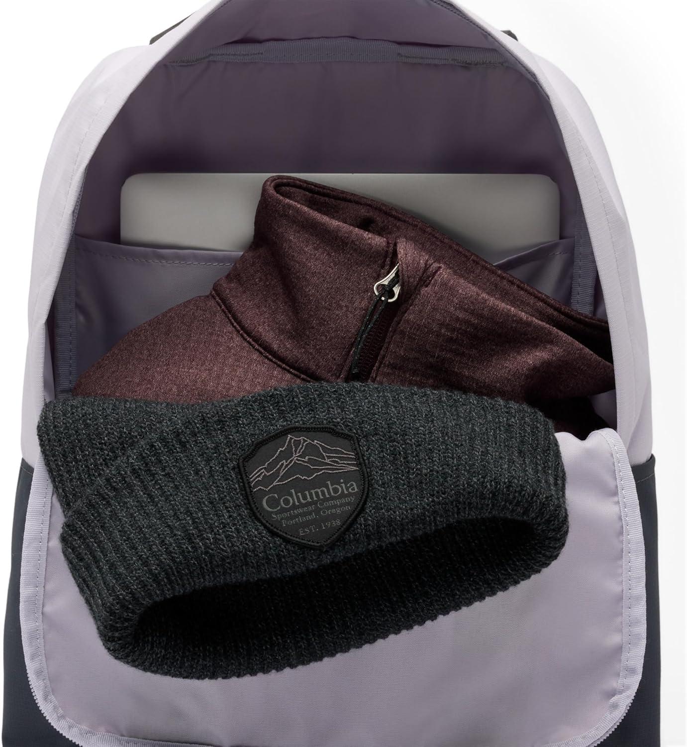imageColumbia Unisex Trail Traveler 18L Backpack Rain ForestCollegiate Navy One SizeLavender PearlShark