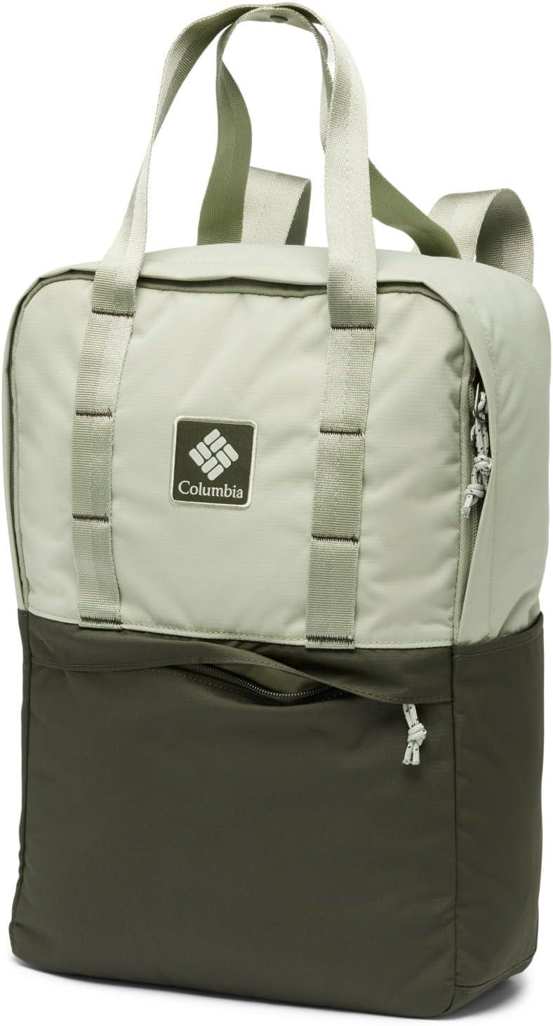 imageColumbia Unisex Trail Traveler 18L Backpack Rain ForestCollegiate Navy One SizeSafariGreenscape