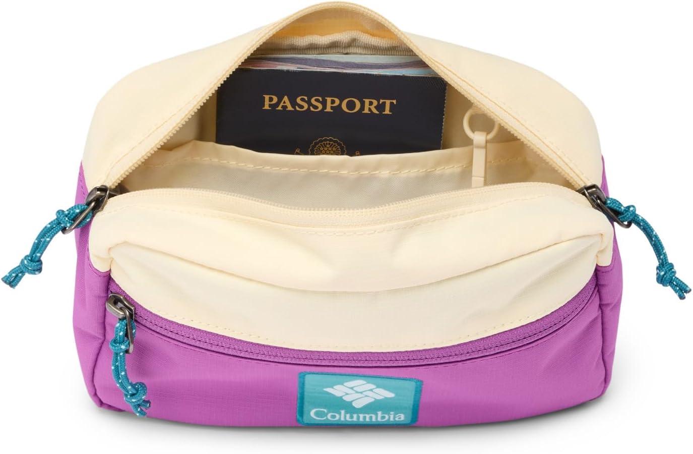 imageColumbia Unisex Trail Traveler Hip PackLemon WashRazzleRiver Blue