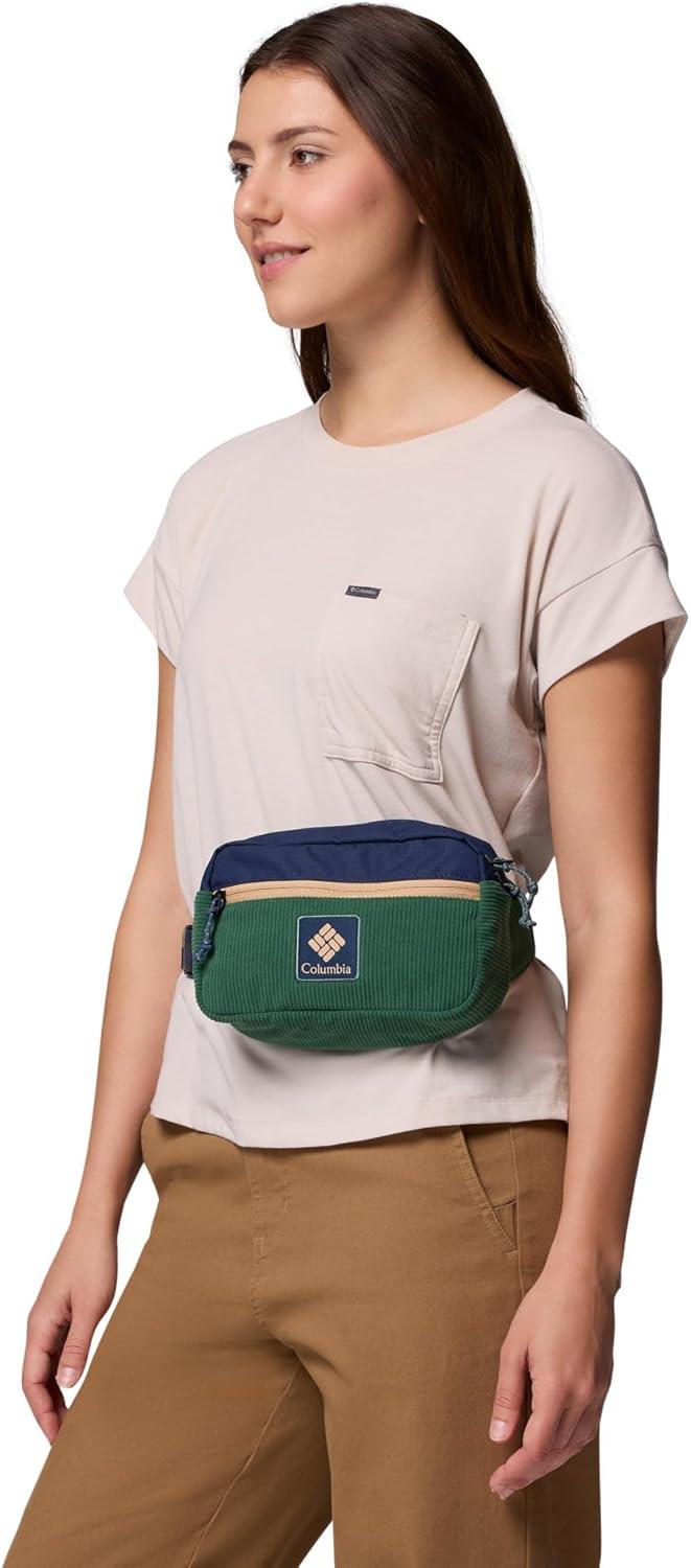 imageColumbia Unisex Trail Traveler Hip PackRain Forest CorduroyCollegiate Navy