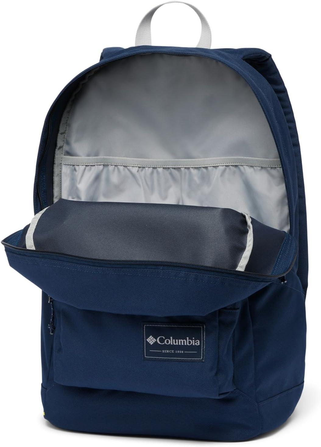 imageColumbia Unisex Zigzag II 22L Backpack Rain ForestBlack One SizeCollegiate Navy