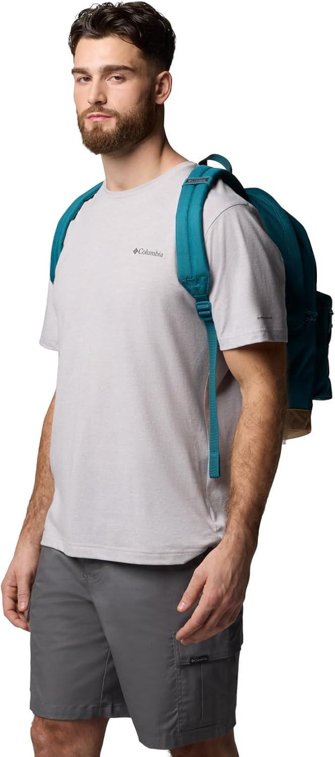 imageColumbia Unisex Zigzag II 22L Backpack Rain ForestBlack One SizeRiver BlueCanoe