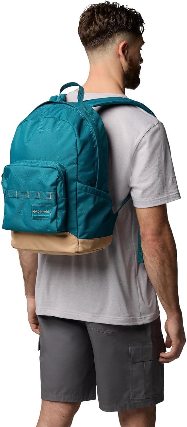 imageColumbia Unisex Zigzag II 22L Backpack Rain ForestBlack One SizeRiver BlueCanoe