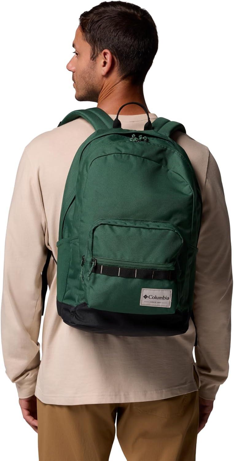 imageColumbia Unisex Zigzag II 30L Backpack Dark StoneBlack One SizeRain ForestBlack