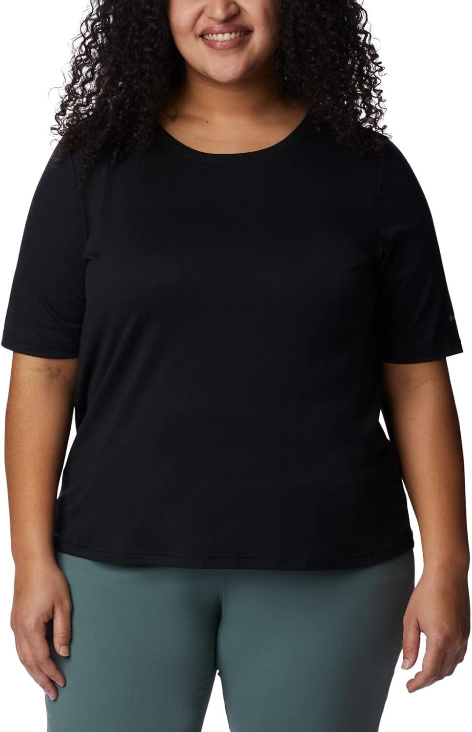 imageColumbia Womens Anytime Knit Short Sleeve TeeBlack
