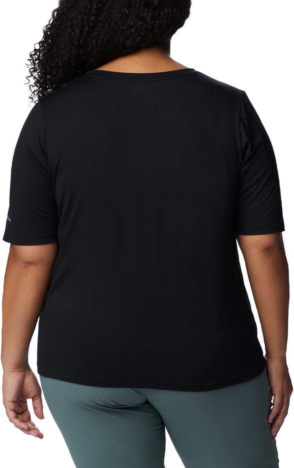 imageColumbia Womens Anytime Knit Short Sleeve TeeBlack
