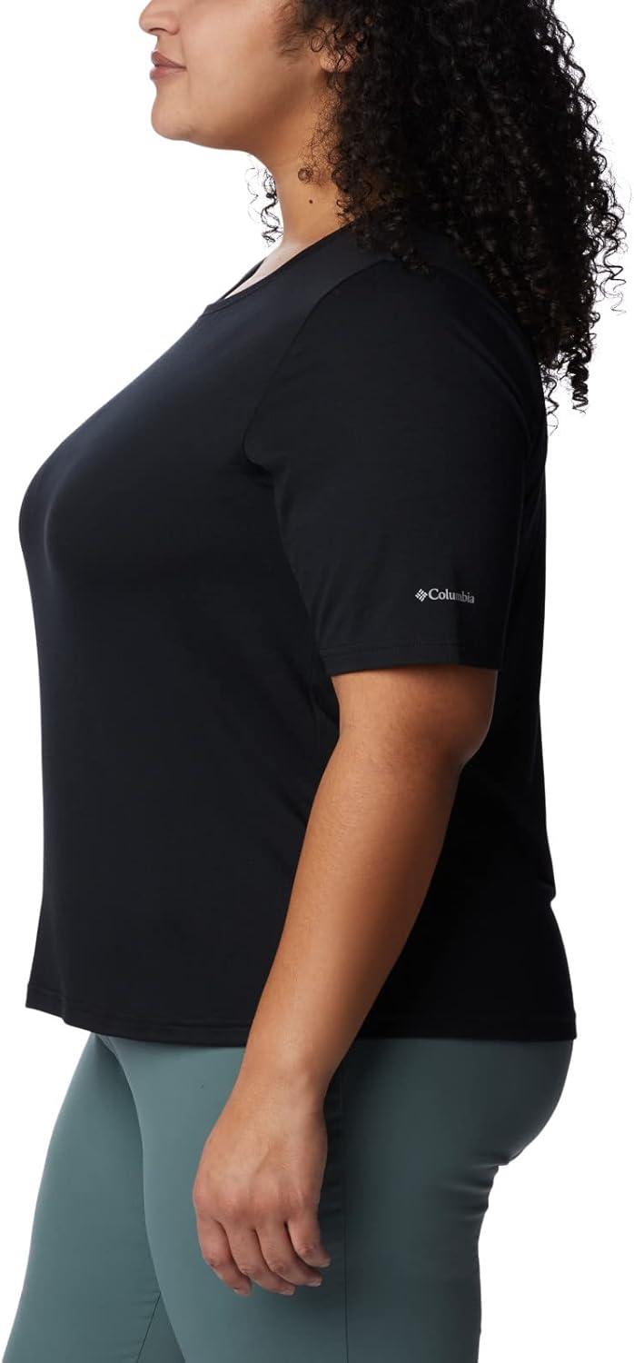 imageColumbia Womens Anytime Knit Short Sleeve TeeBlack