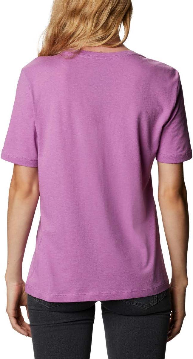 imageColumbia Womens Bluebird Day Relaxed Crew NeckBluebird Day Relaxed Crew NeckBlossom Pink HeatherOutlined Brand