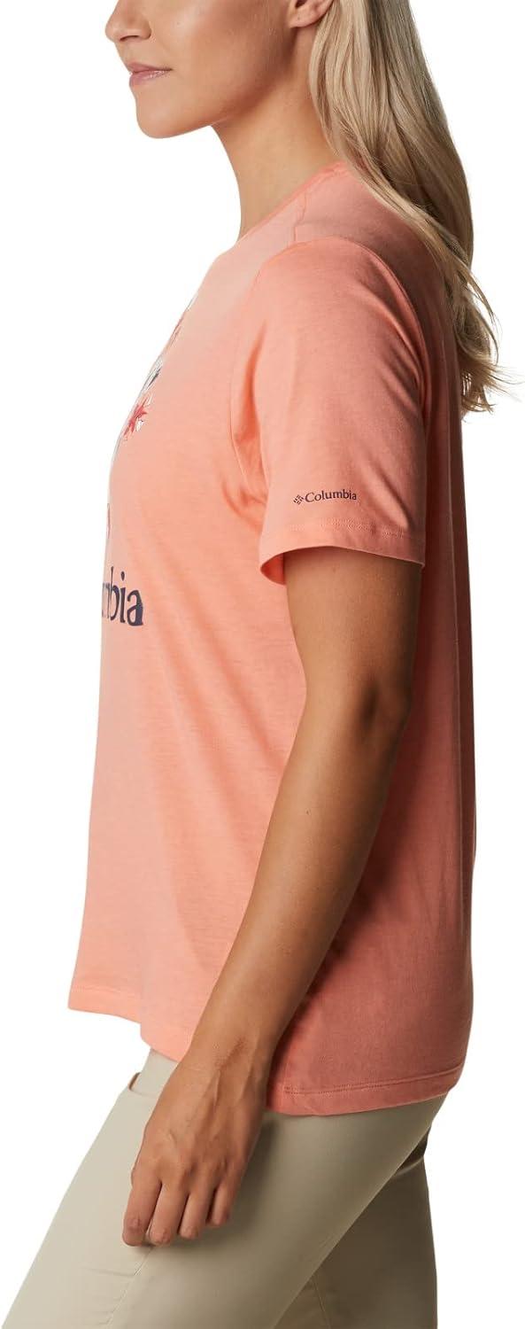 imageColumbia Womens Bluebird Day Relaxed Crew NeckBluebird Day Relaxed Crew NeckCoral Reef HeatherLakeshore Flora
