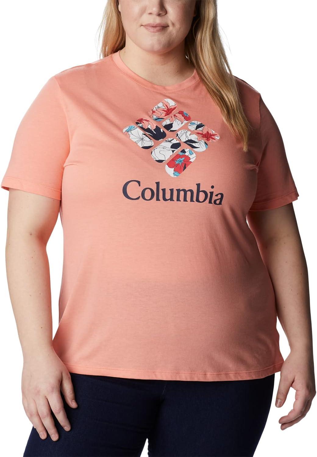 imageColumbia Womens Bluebird Day Relaxed Crew NeckBluebird Day Relaxed Crew NeckCoral Reef HeatherLakeshore Flora